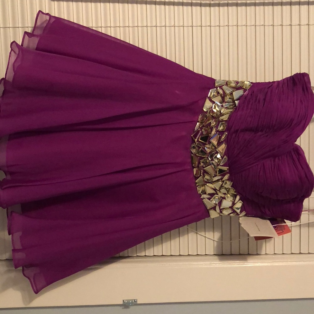 Purple dress